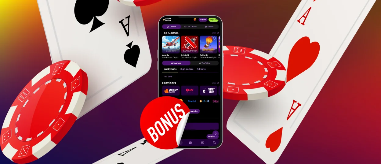 Gamblerina Bonus